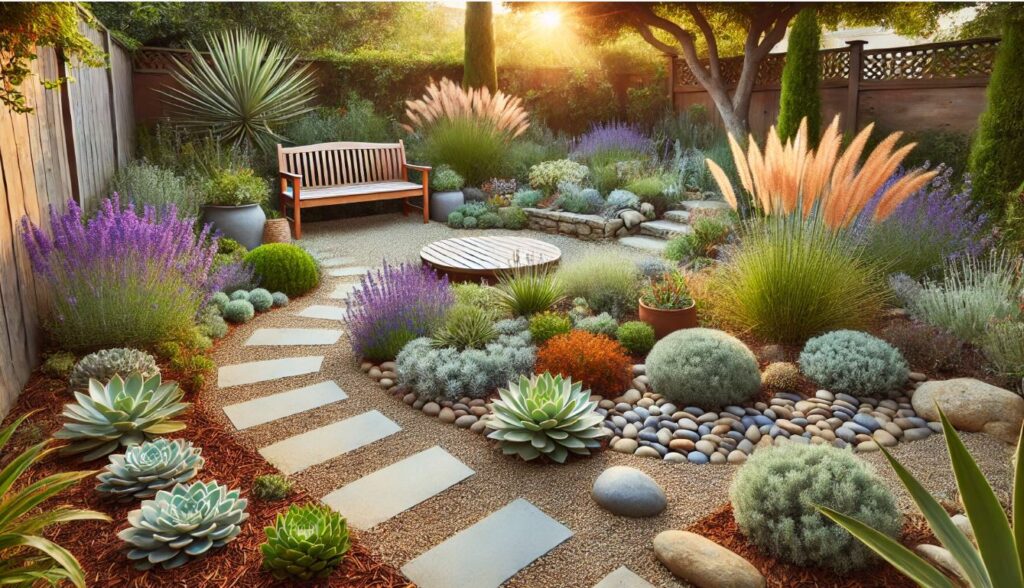 Jardim de baixa manutenção