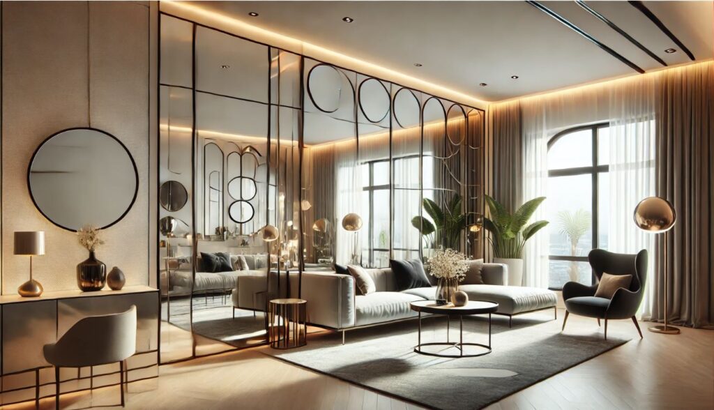 Espelhos na decoração