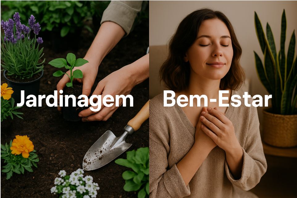 jardim e bem-estar